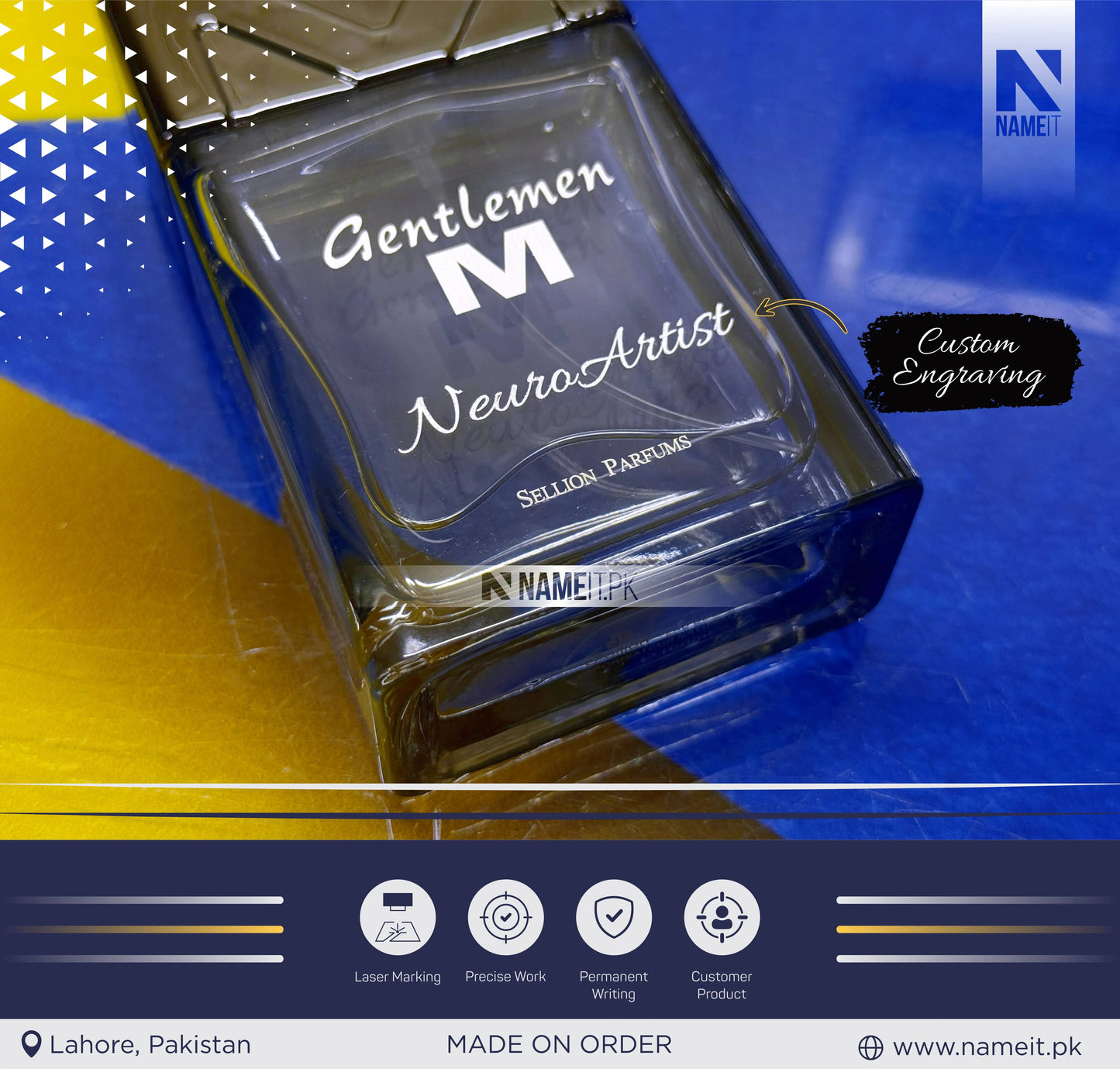 Perfume Bottle – Custom Your Perfume Bottle with Name, Message, or Date | Perfect Gift for Birthday, Anniversary & Special Occasions