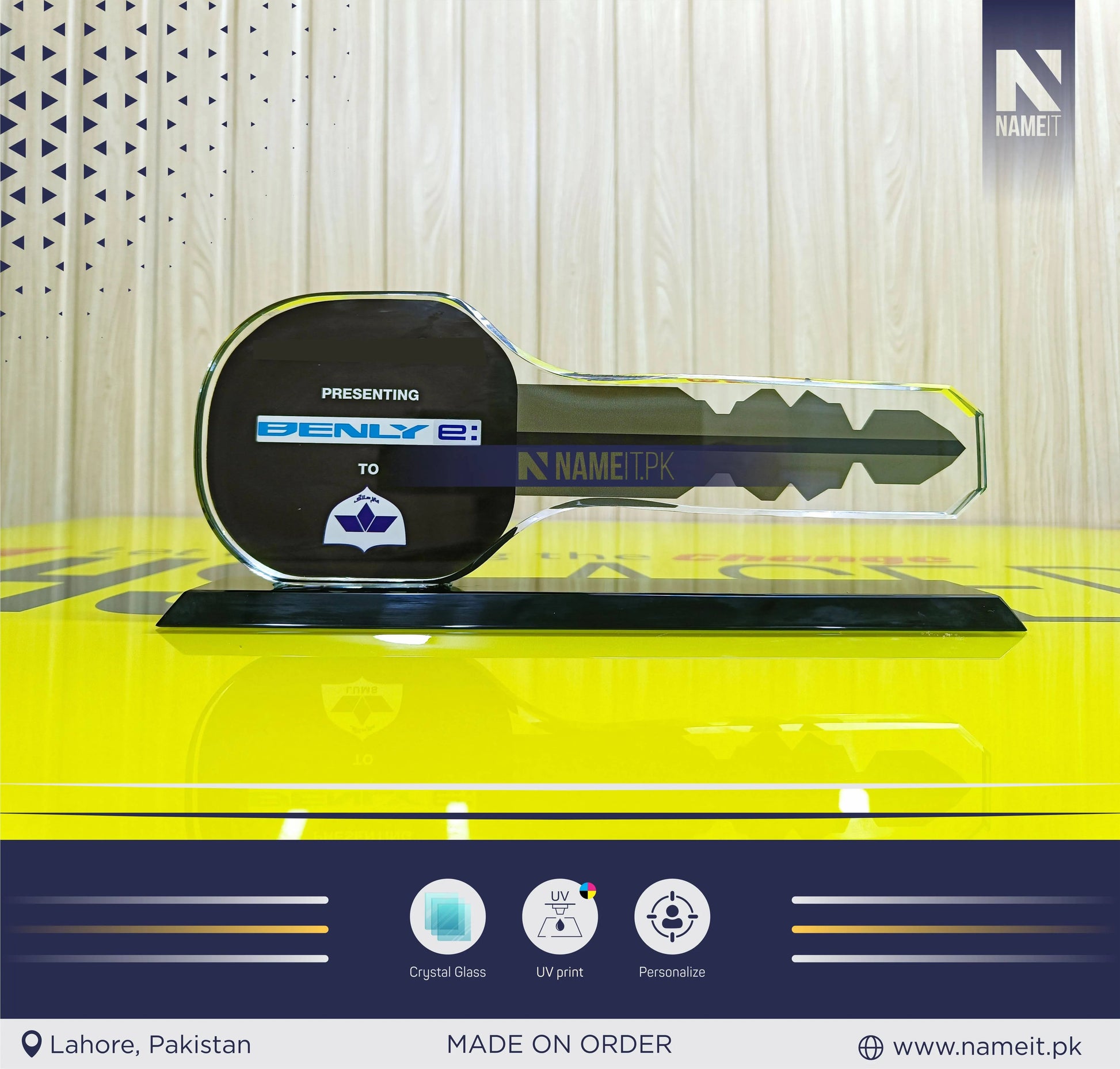 Custom Auto Key Award, Giant Car Key Prop, Car Sale Photo Prop, Custom Car Sales Marketing Prop, Car Dealership Photo Booth Prop, Car Sales Social Media Photo Prop NAMEIT PAKISTAN