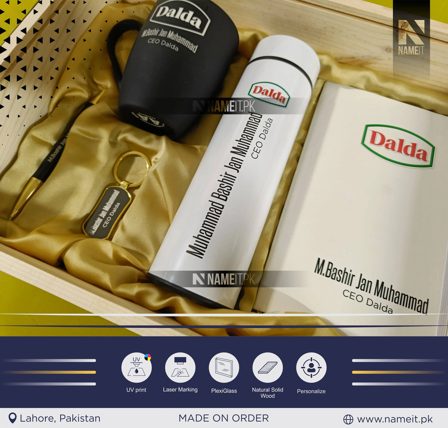 Corporate Gifts For Clients, Gift Box With Company Logo, Personalised Gift Box, Business Gift Box, Custom Gift Box, Present For Boss NAMEIT PAKISTAN