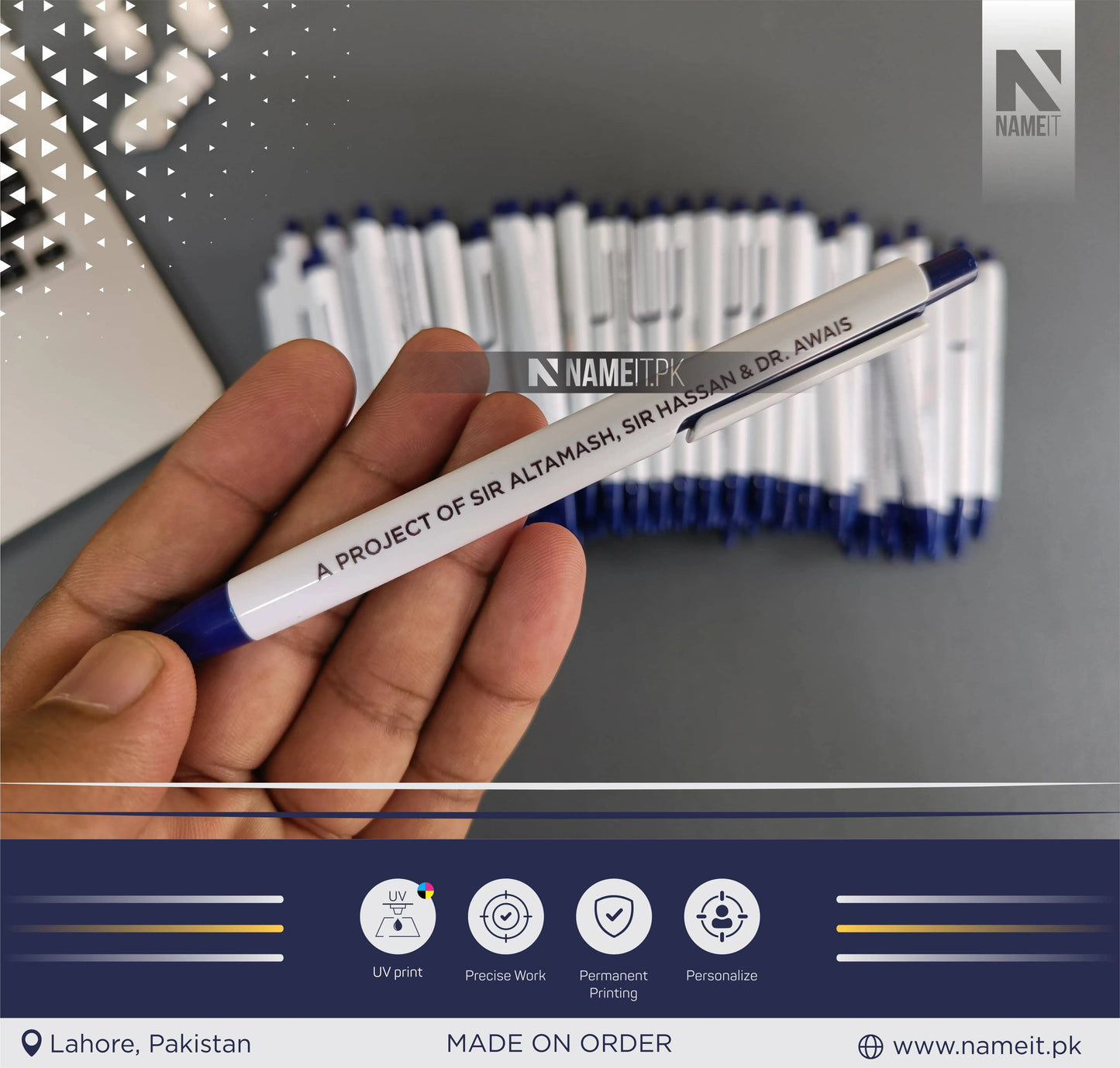 Digital Printed Ballpen | Advertising Pens, Great Promotional Tool NAMEIT PAKISTAN
