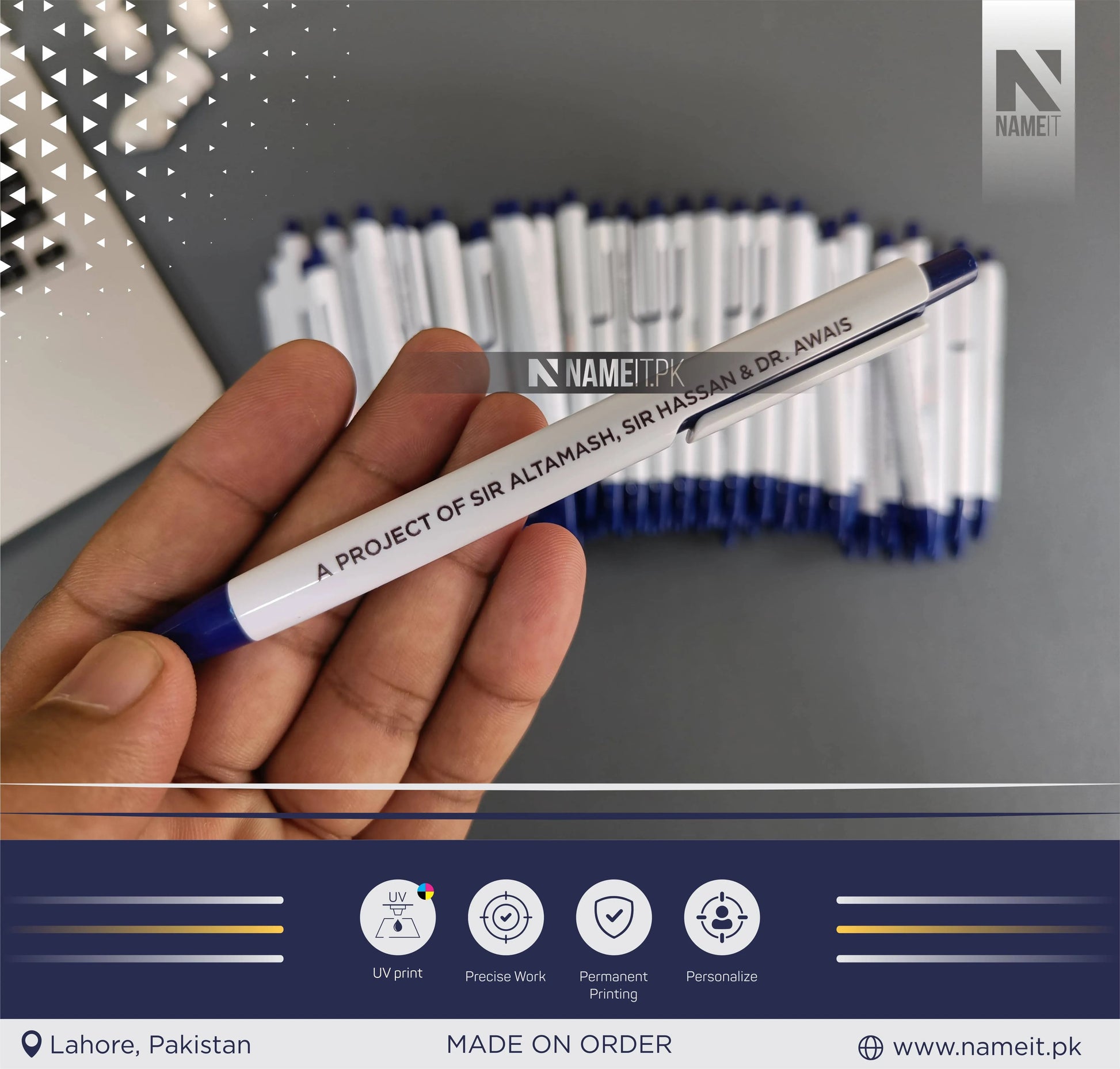 Digital Printed Ballpen | Advertising Pens, Great Promotional Tool NAMEIT PAKISTAN