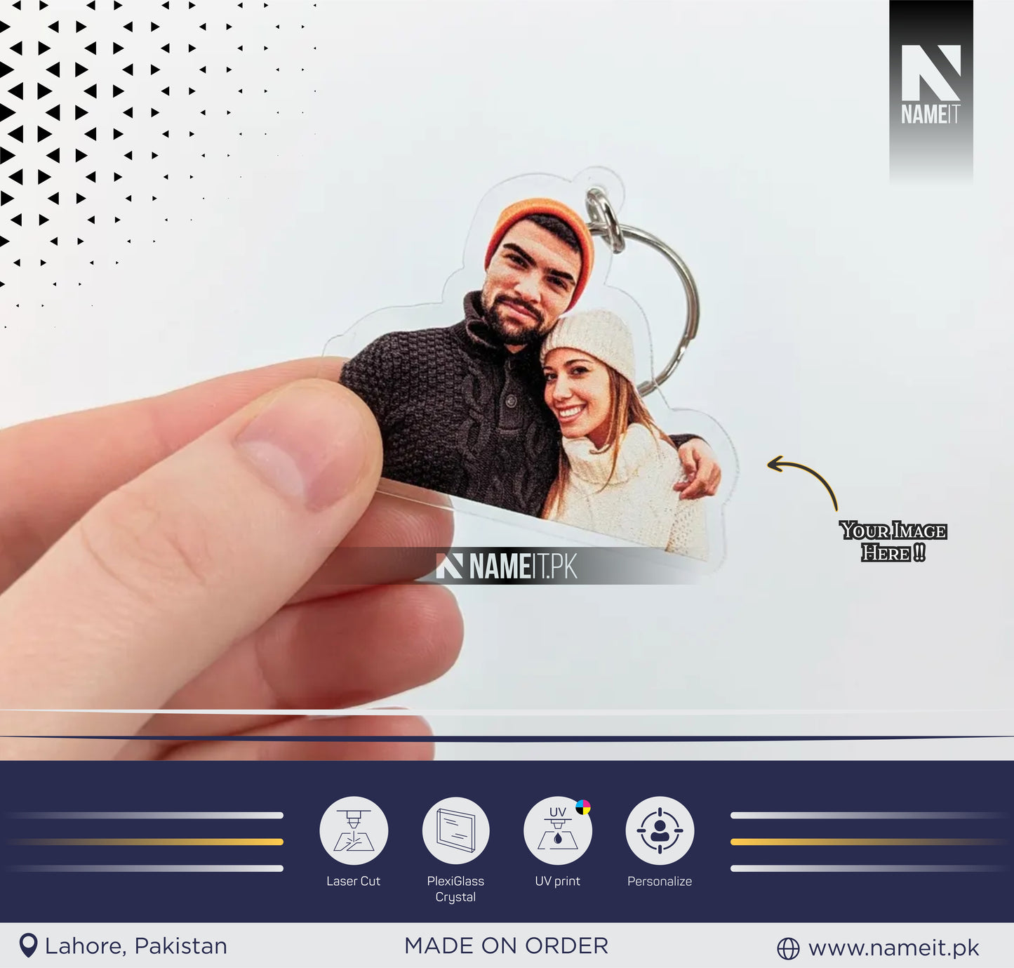 Keyring, Custom Acrylic Keychain Personalized Photo Charm Pet Photo bag Keyring ,Logo Printing Keychain,Family Photo Keychain,Christmas Gifts for Her