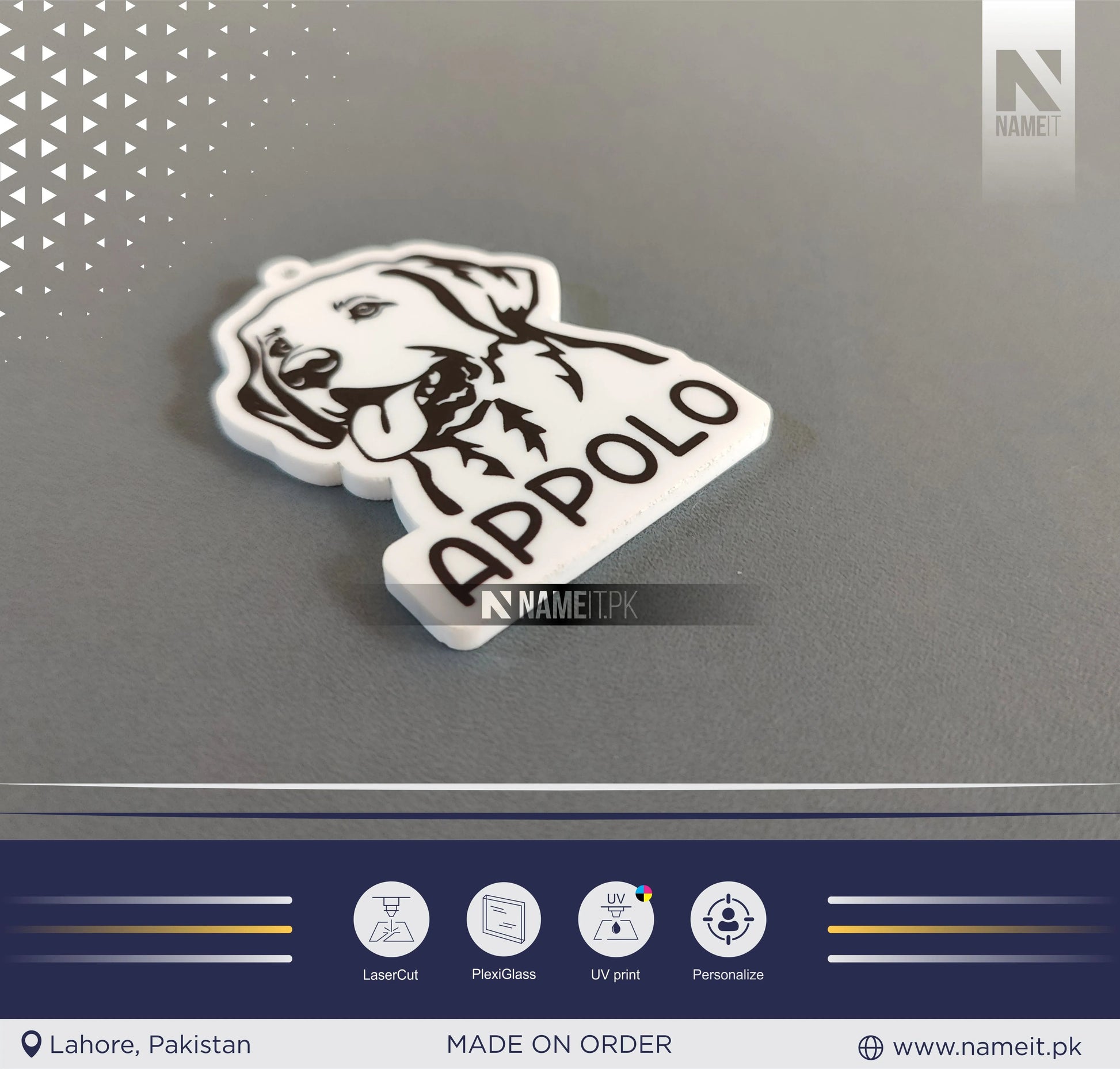 Custom Pet Tags Using Pet Photo + Name Dog ID Tags Name Dog Tag Pet ID Tags Personalized Dog Tags Cat ID Tags Dog Tags for Collars Cat Tag NAMEIT PAKISTAN