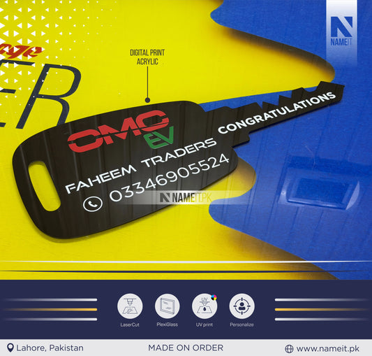 KEY, Gift, Award,Custom Giant Auto Key Award – Car Dealership Photo Prop for Sales & Social Media Marketing | Car Handover Display Key