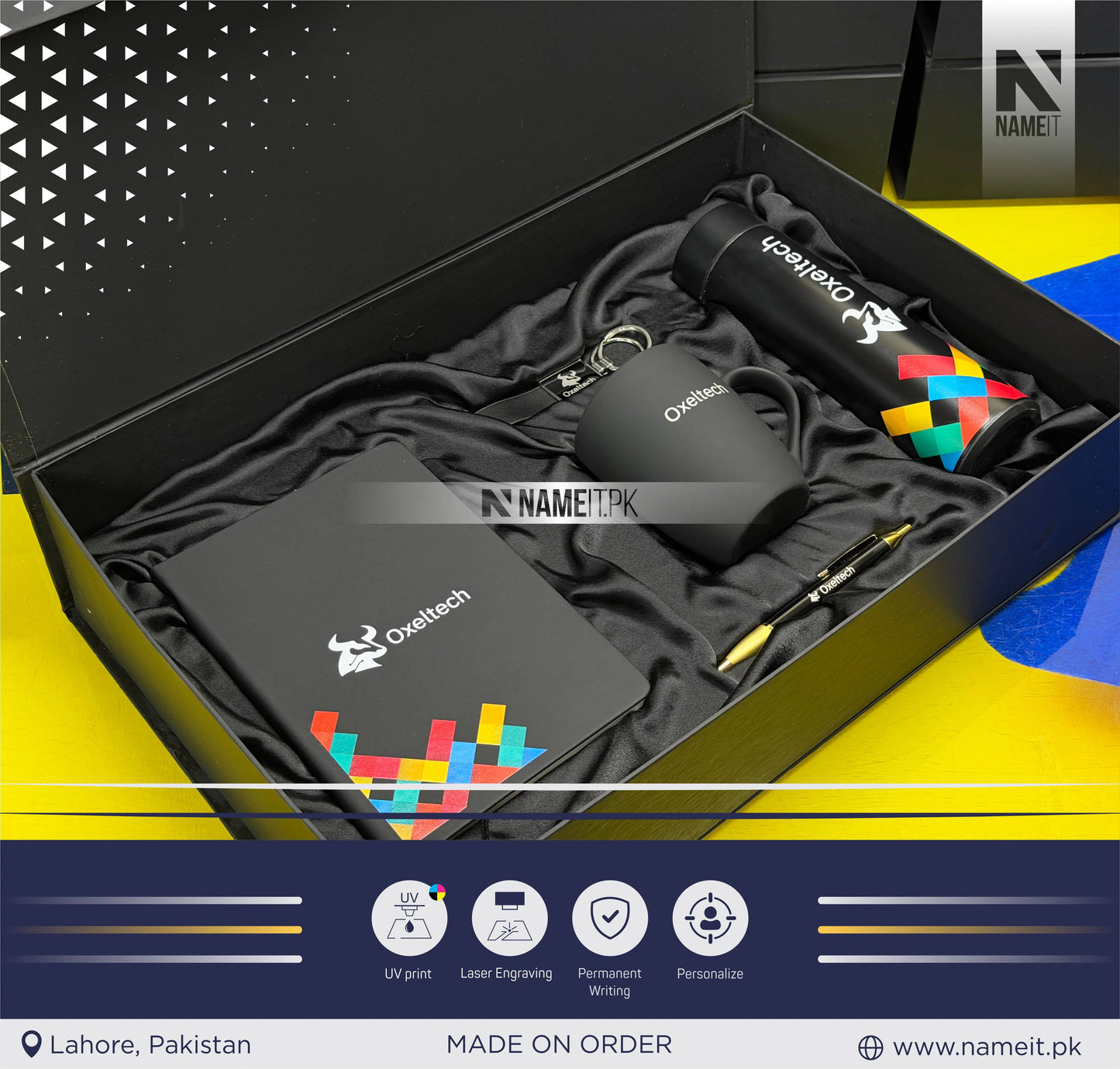 Corporate Gifts Box With Company Logo, Personalized Gift Box, Business Gift Box, Custom Gift Box, Present For Boss