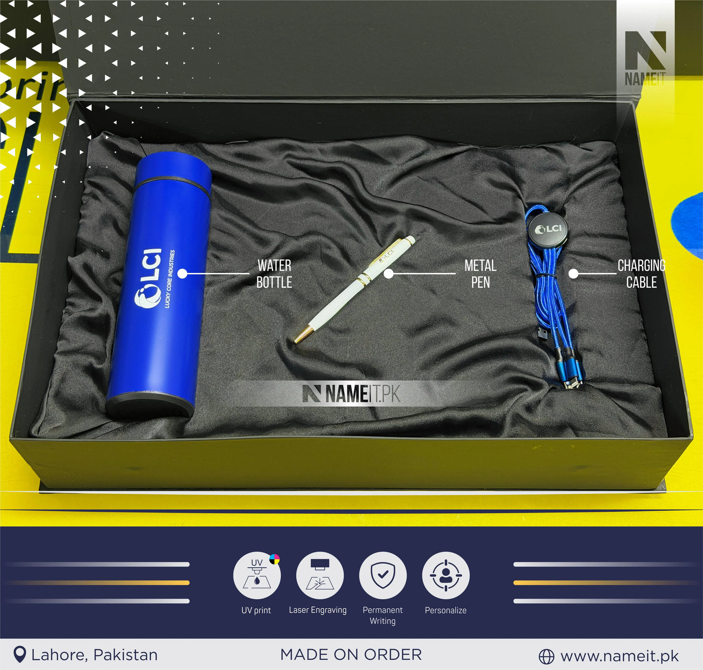 Giftbox, Executive Corporate Gifts Box With Company Logo, Personalized Gift Box, Business Gift Box, Custom Gift Box, Present For Boss