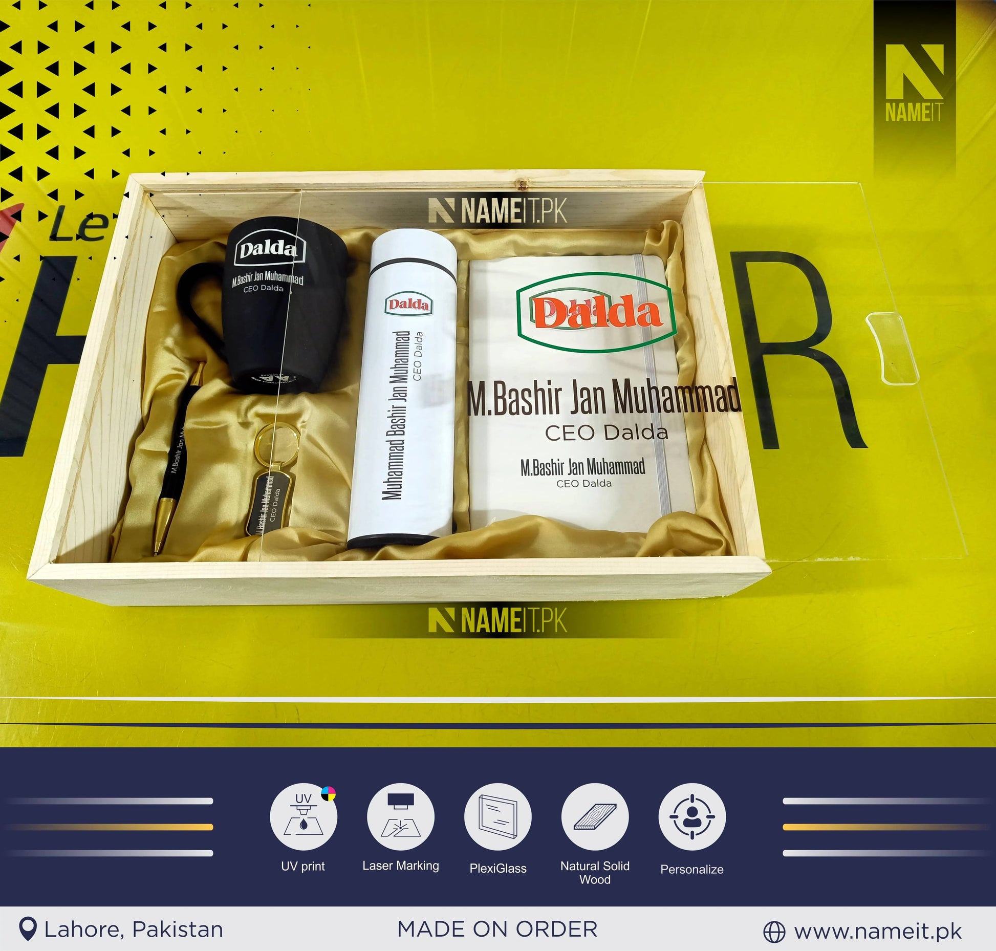 Corporate Gifts For Clients, Gift Box With Company Logo, Personalised Gift Box, Business Gift Box, Custom Gift Box, Present For Boss NAMEIT PAKISTAN