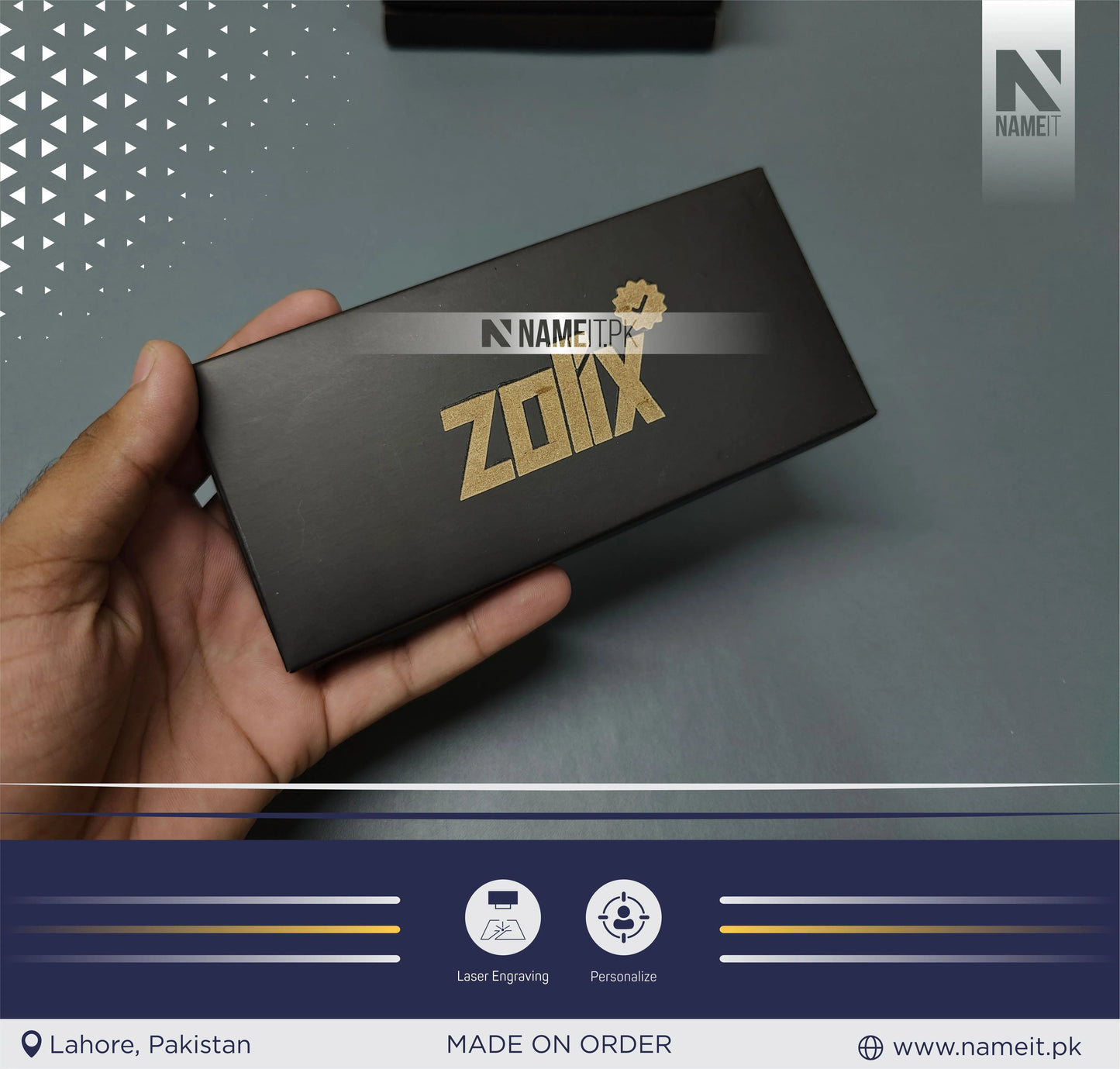 Corporate Gift Set, Customized Premium Metal Pen & Metal Keyring NAMEIT PAKISTAN