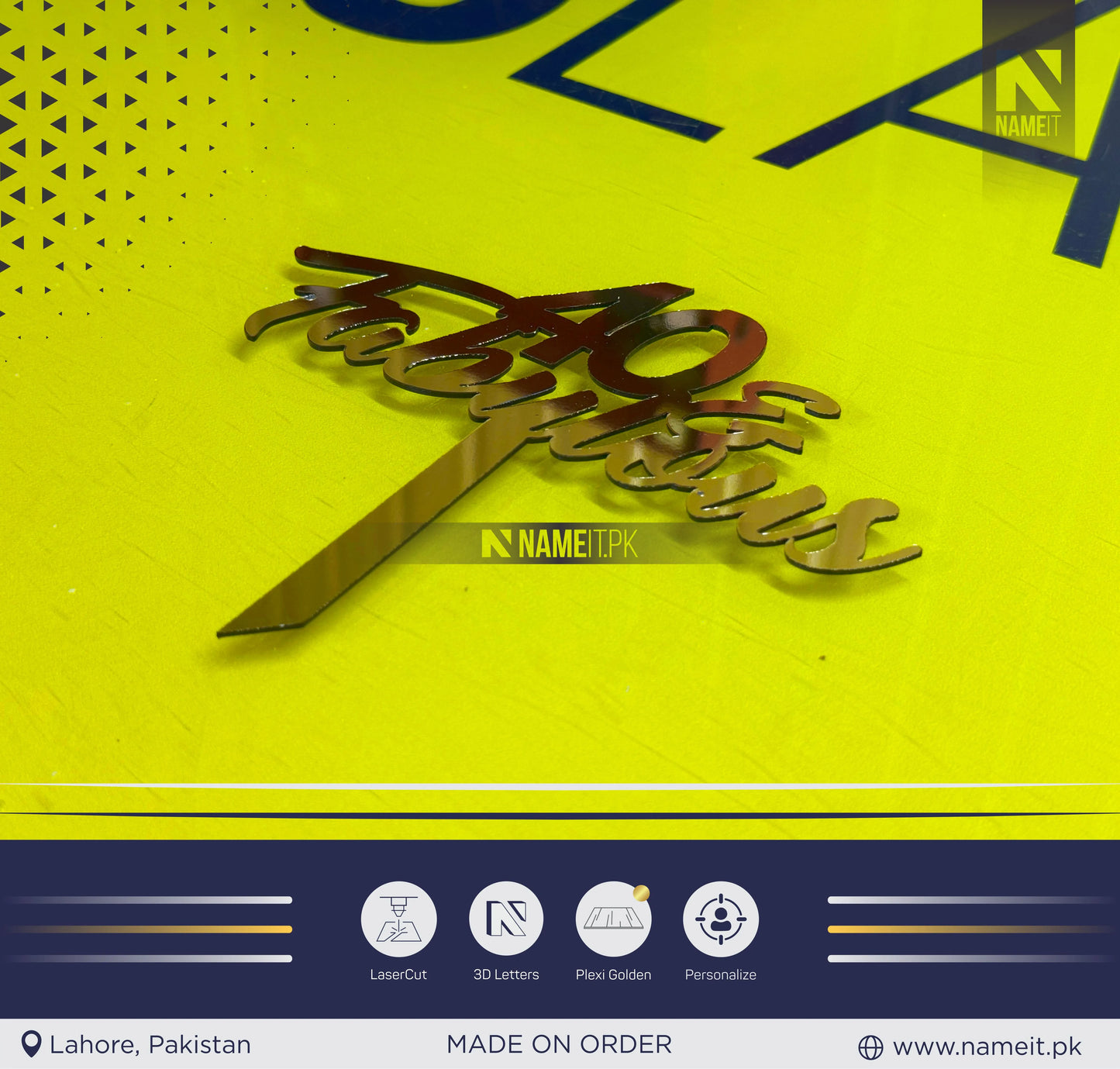 Topper, Custom Gold Wedding Cake Topper, Personalized cake topper, Monogram Cake Topper, Rustic Wedding cake topper (Copy)