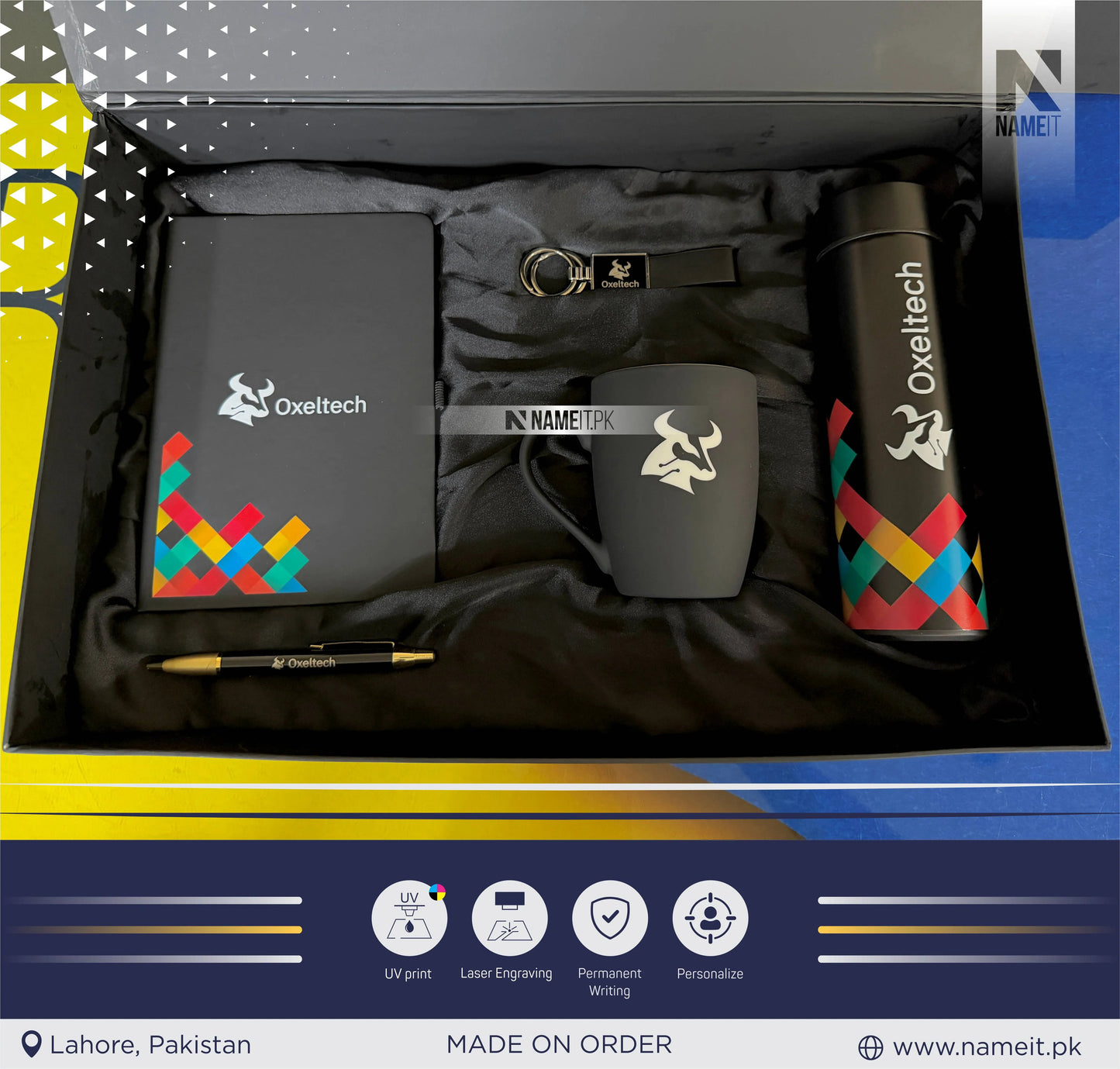 Corporate Gifts Box With Company Logo, Personalized Gift Box, Business Gift Box, Custom Gift Box, Present For Boss