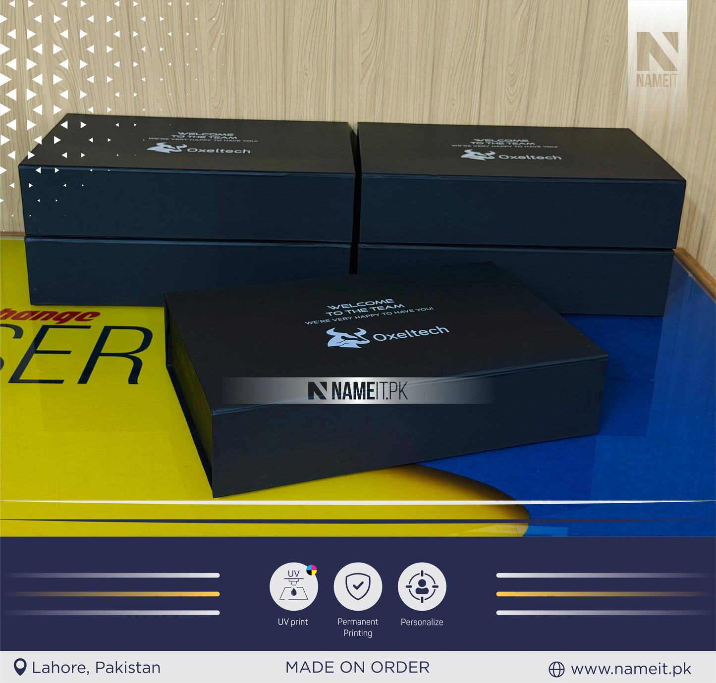 Corporate Gifts Box With Company Logo, Personalized Gift Box, Business Gift Box, Custom Gift Box, Present For Boss