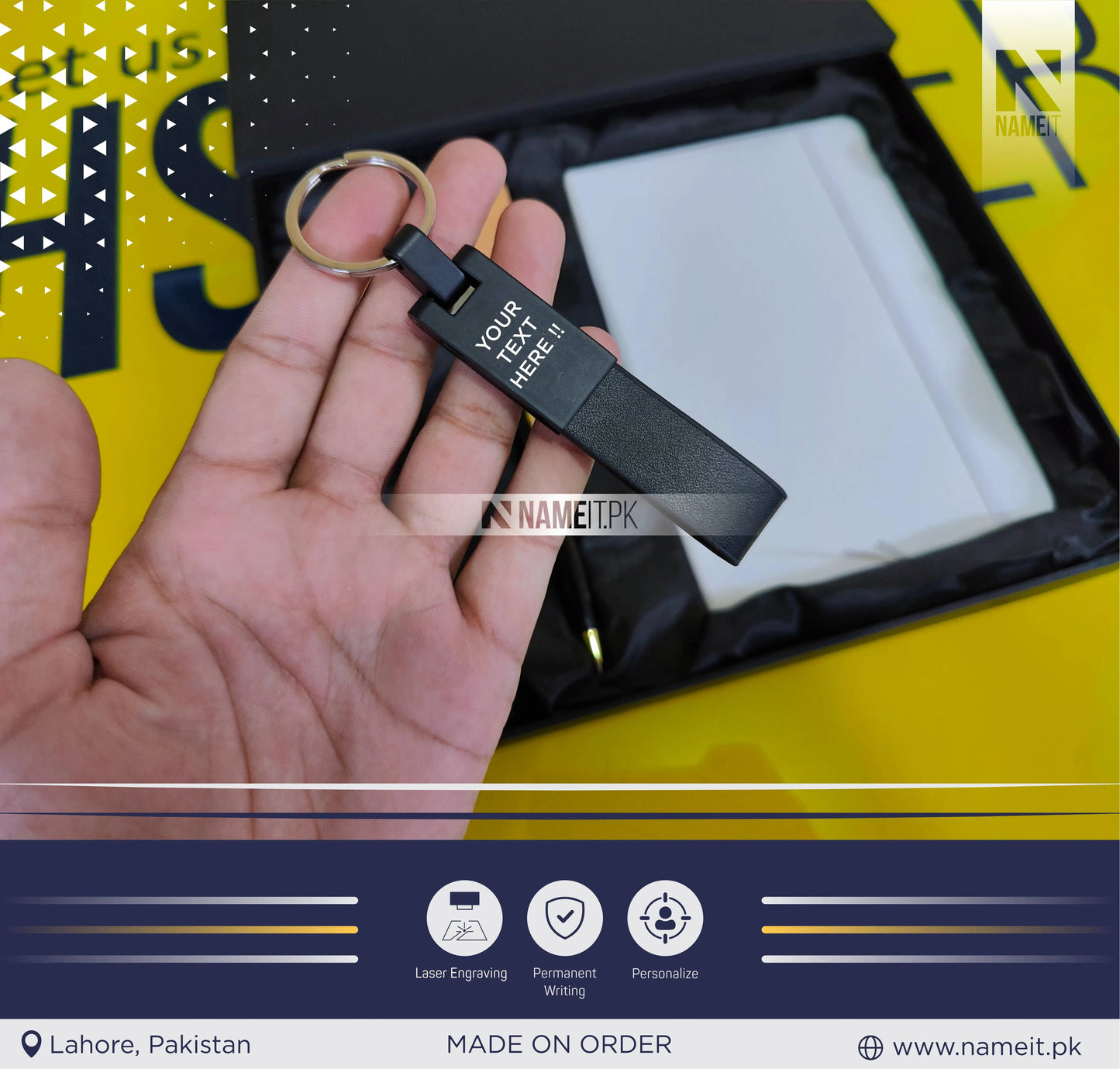 Corporate Gifts Box With Company Logo, Personalized Gift Box, Business Gift Box, Custom Gift Box, Present For Boss NAMEIT PAKISTAN
