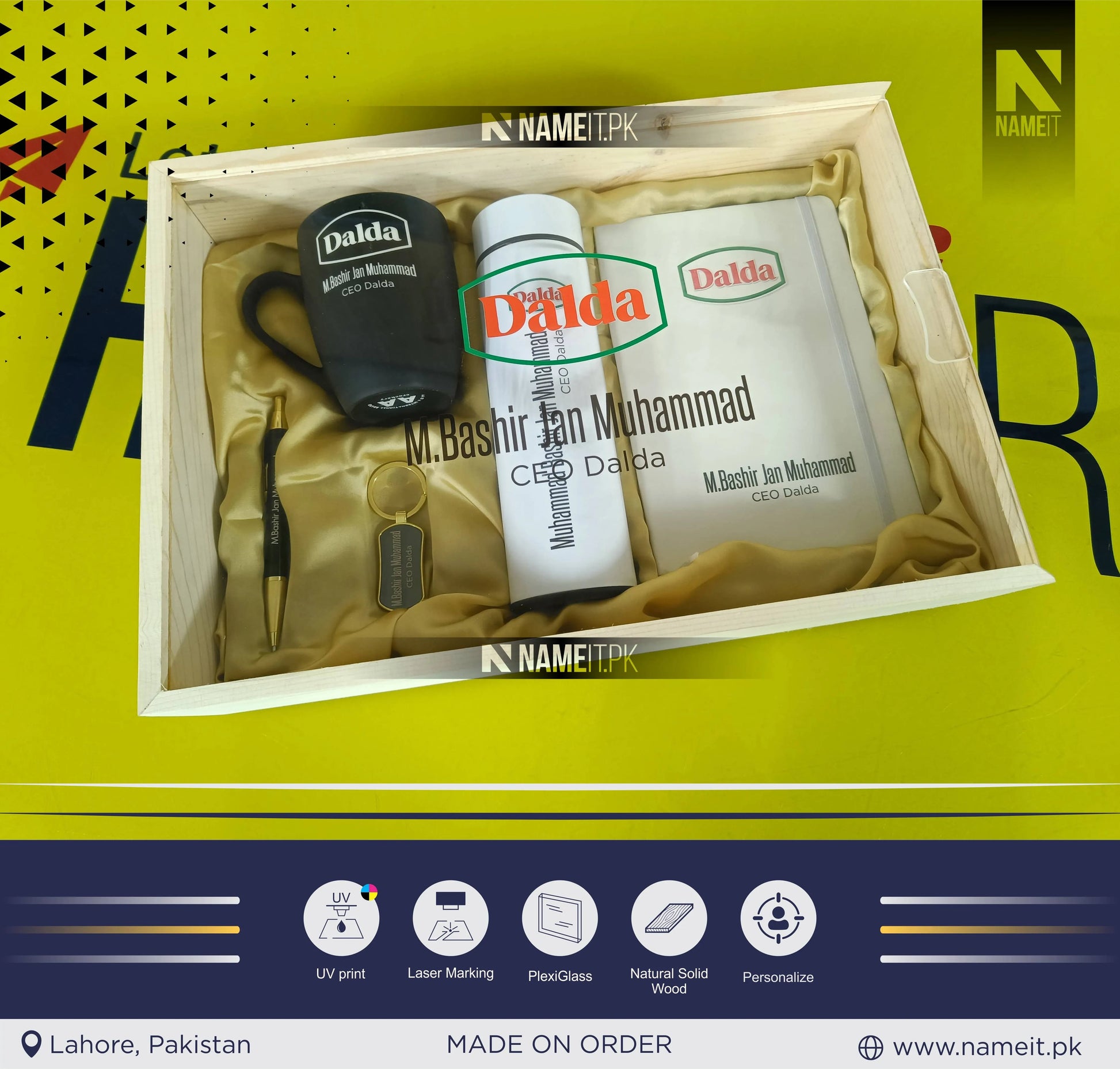 Corporate Gifts For Clients, Gift Box With Company Logo, Personalised Gift Box, Business Gift Box, Custom Gift Box, Present For Boss NAMEIT PAKISTAN
