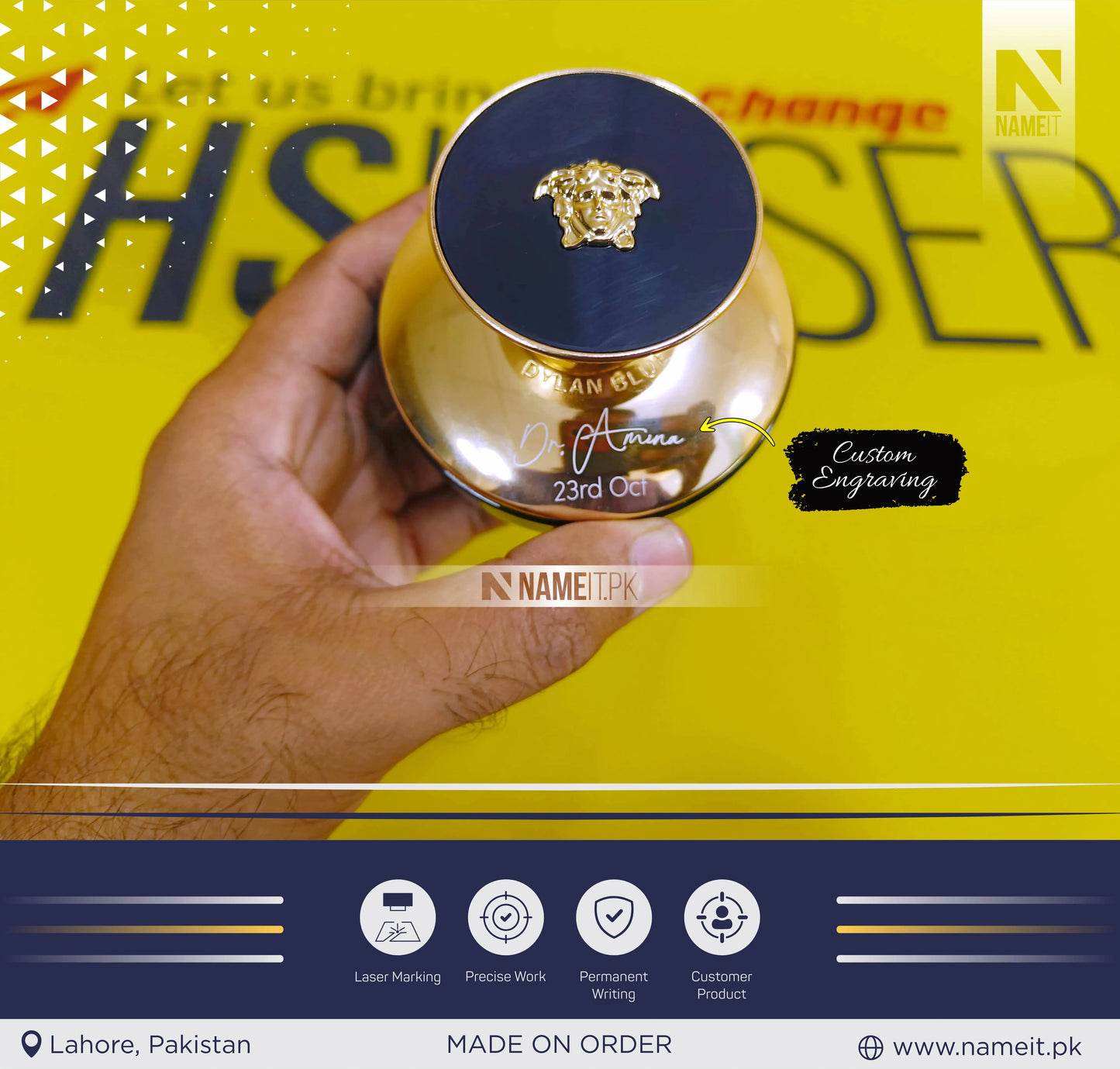 Perfume Bottle – Custom Your Perfume Bottle with Name, Message, or Date | Perfect Gift for Birthday, Anniversary & Special Occasions