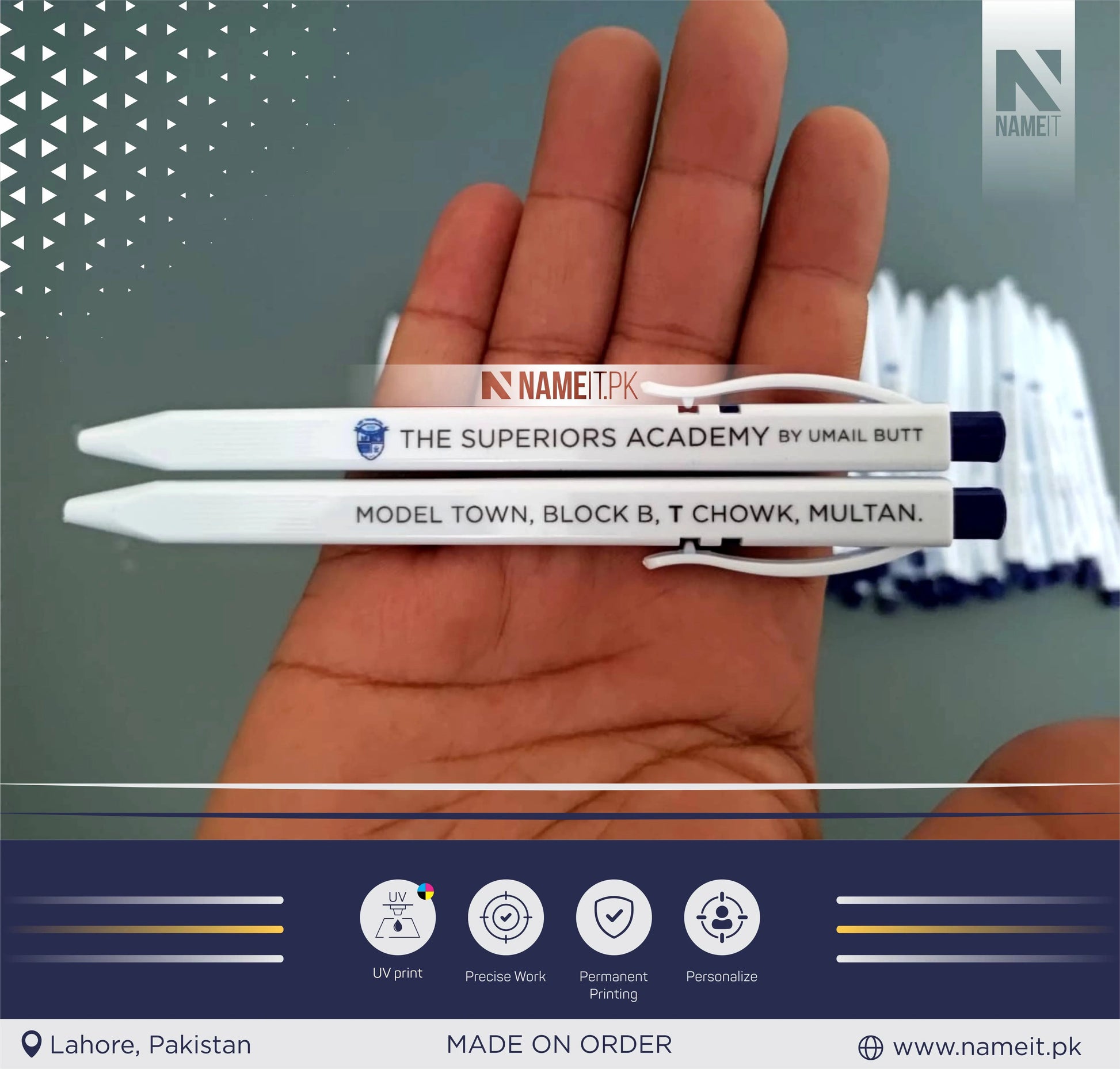 Digital Printed Ballpen | Advertising Pens, Great Promotional Tool NAMEIT PAKISTAN
