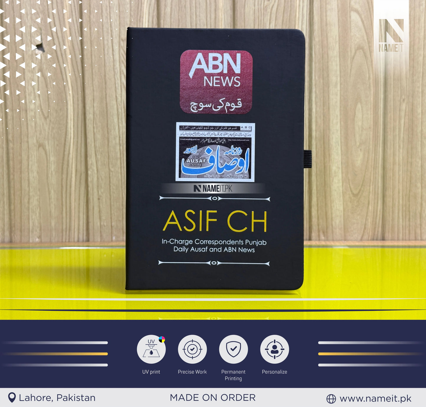 Diary, Personalized Diary A5, Diary with Name, custom Notebook Gift, Personalized Diary Men/Women/Graduation gifts, Employee Appreciation Gifts, ABN News