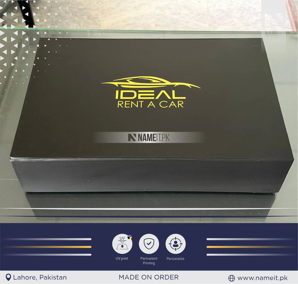 Gift Box, Premium 5-in-1 Corporate Gift Box Set – Matte Black Executive Welcome & Client Appreciation Kit (Includes Insulated Thermos, Matt Mug, A5 Notebook, Metal Pen, and Keychain)