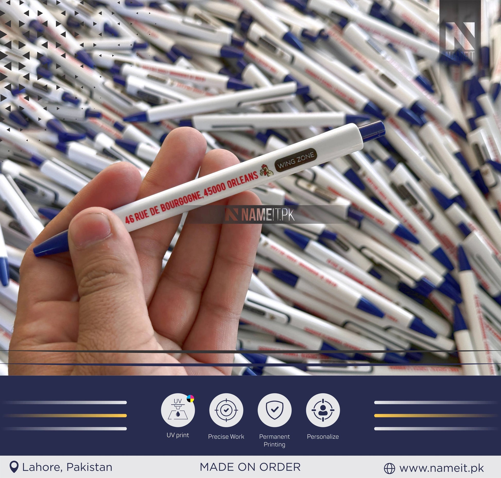 Digital Printed Ballpen | Advertising Pens, Great Promotional Tool NAMEIT PAKISTAN