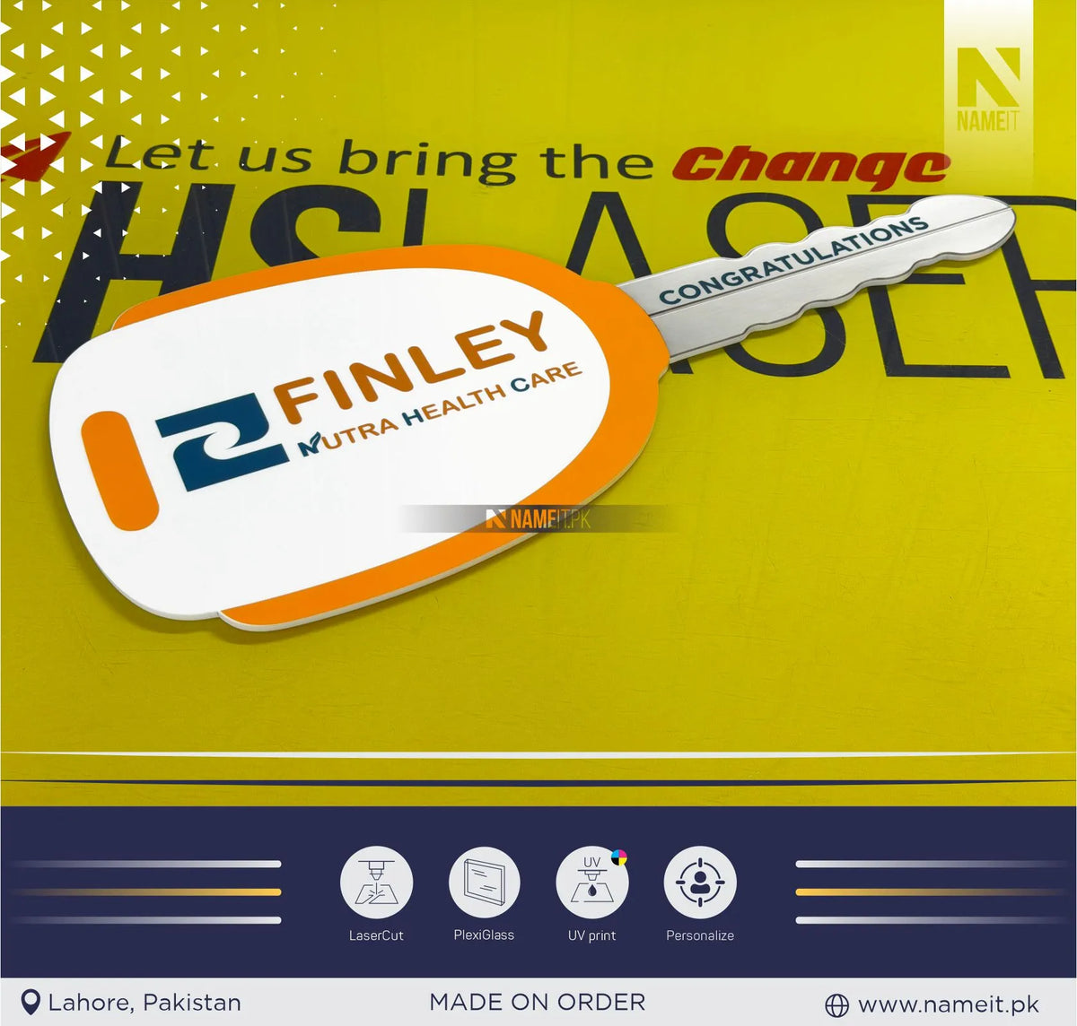 KEY, Gift, Award,Custom Giant Auto Key Award – Car Dealership Photo Prop for Sales & Social Media Marketing | Car Handover Display Key