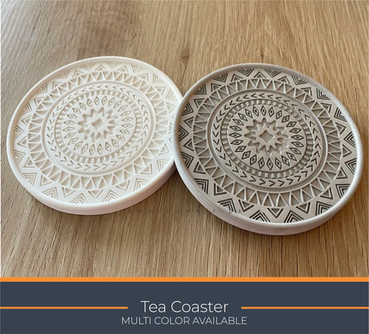 TeaCoaster, Luxury Candle & Jewelry Display Tray – Elegant Home Décor Organizer for Vanity, Desk