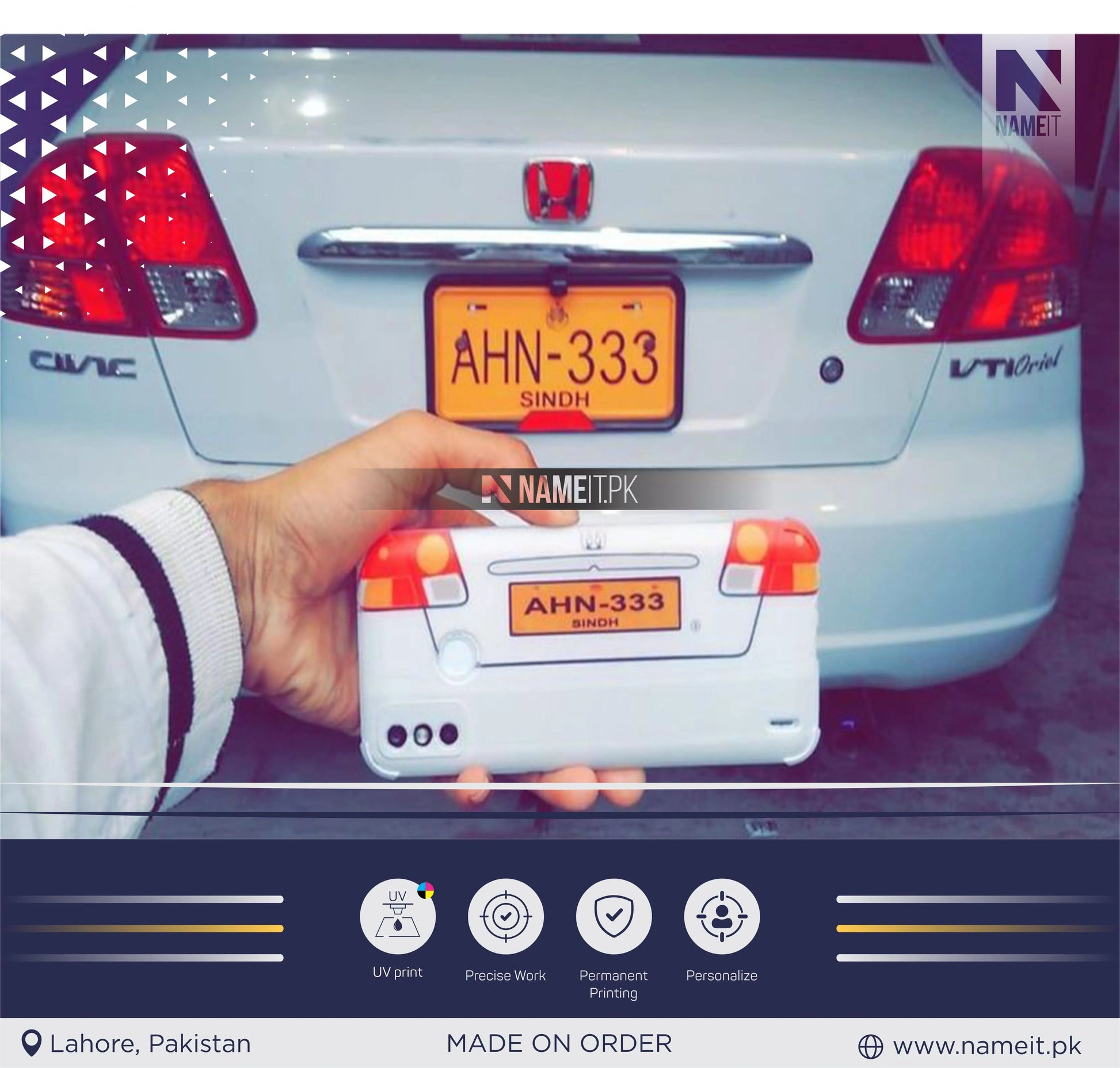Mobile Cover, Customize Mobile Cover with Picture or Text NAMEIT PAKISTAN