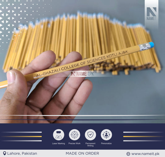 Pencil, Personalized Pencils, custom name pencils, school supplies, teacher gifts, pencils with names, back to school gifts, student gifts,best gifts NAMEIT PAKISTAN