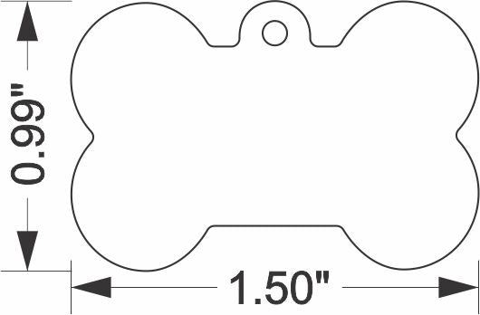Pets Tag Personalized, Bone Shape Tag, Pet Tags for Collars, Engraved Tag, Name Tag, Customized Pet Tag, Kitty Tag NAMEIT PAKISTAN